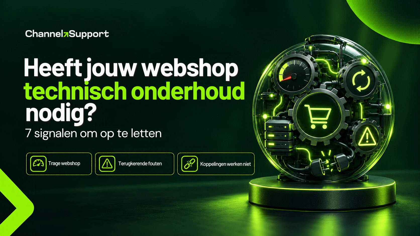 7 signalen dat jouw webshop technisch onderhoud nodig heeft
