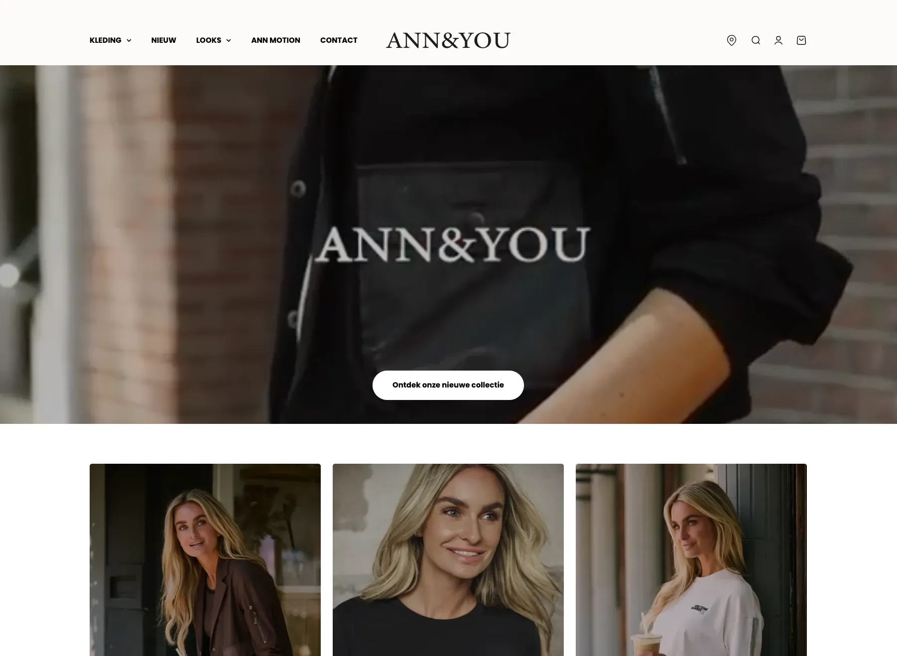 Annyou – Een stijlvolle Shopify-webshop met focus op merkbeleving